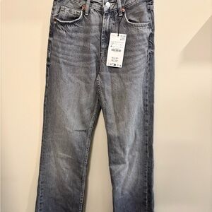 Women’s Zara Gray Wide Leg Jeans